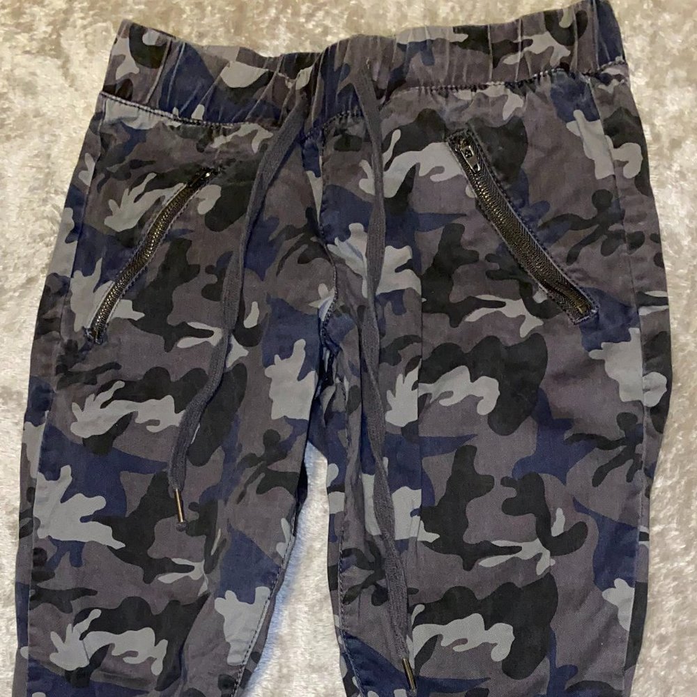Camo jogger pants